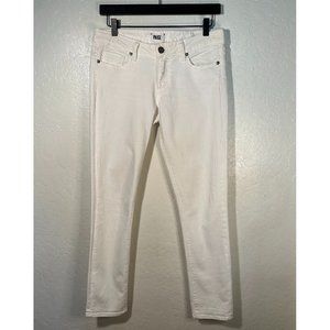 Paige Skyline Ankle Regular Jeans in True White